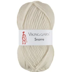 Viking Garn Snorre 100 g naturhvit 202