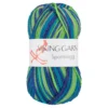 Viking Garn Sportsragg 50 g blå/grønn 552