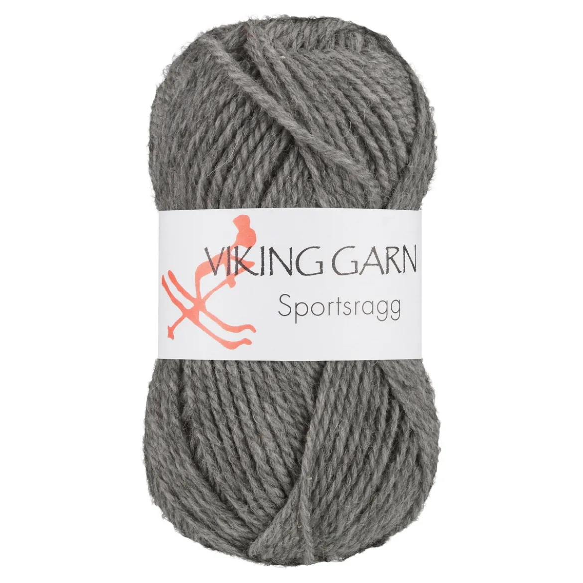 Viking Garn Sportsragg 50 g grå 530