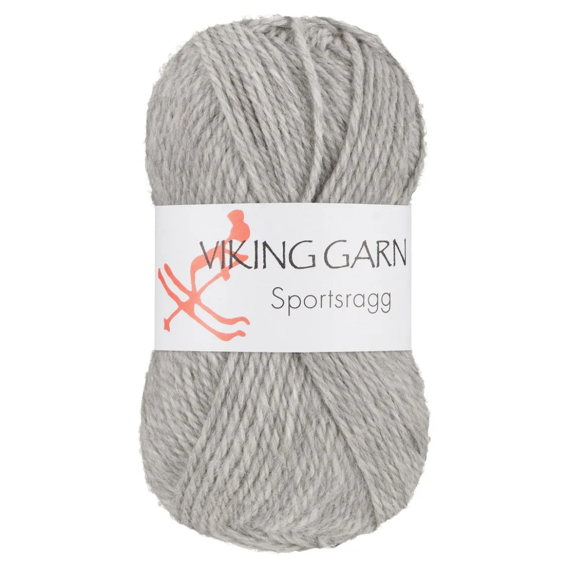 Viking Garn Sportsragg 50 g lysegrå 513