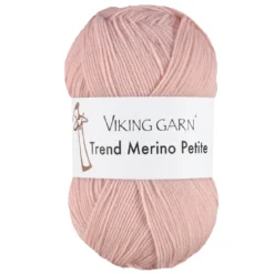 Viking Garn Trend Merino Petite 50 g pudderrosa 362