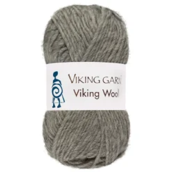 Viking Garn Wool 50 g grå 513