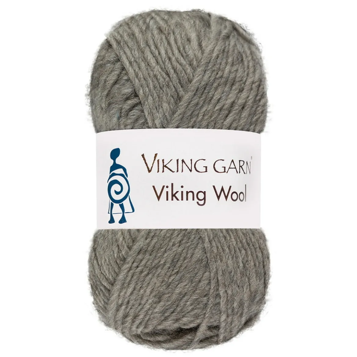 Viking Garn Wool 50 g grå 513