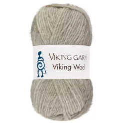Viking Garn Wool 50 g lysegrå 512