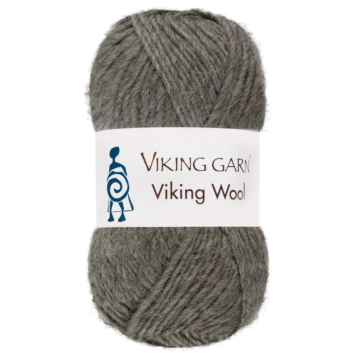 Viking Garn Wool 50 g mørkegrå 515