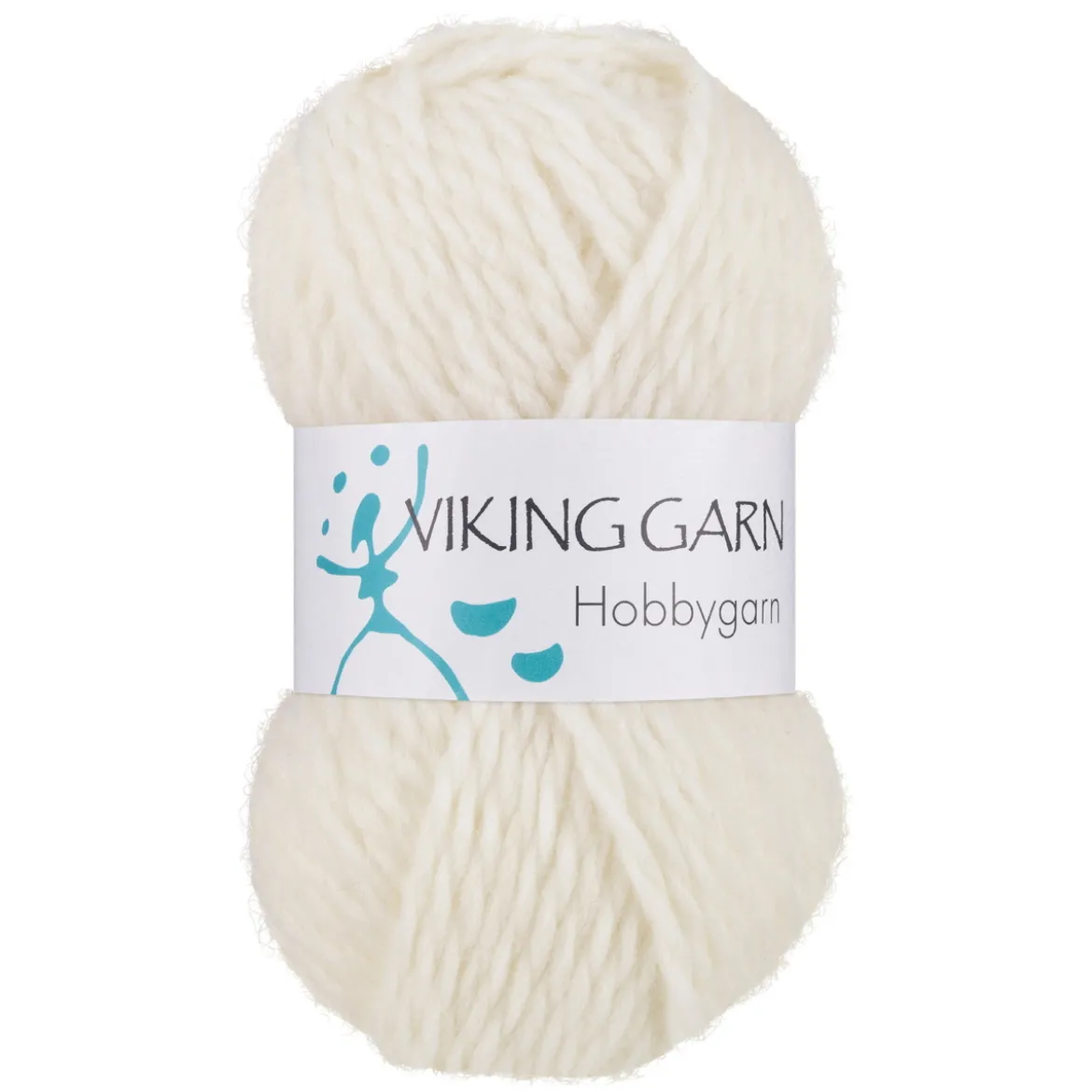 Viking Hobbygarn 50 g hvit 900