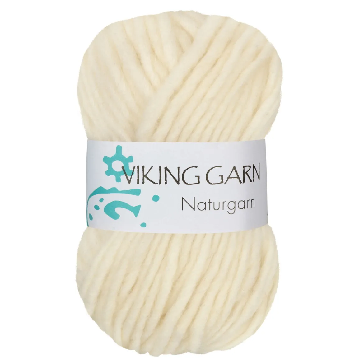 Viking Naturgarn 50 g hvit 600