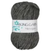 Viking Naturgarn 50 g mørkegrå 615