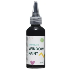 Vindusmaling 60 ml svart
