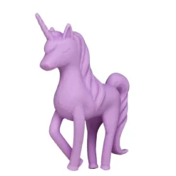 Viskelær unicorn enhjørning, rosa. 6×8 cm