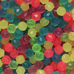 Waterbeads 800-pakning Crystal, vannperler i 5 forskjellige farger