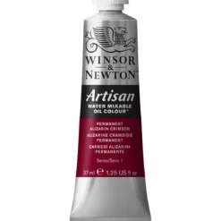 Winsor & Newton Artisan vannløselig oljemaling 37 ml Permanent Alizarin Crimson 468