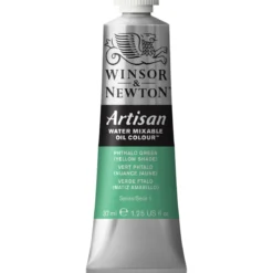 Winsor & Newton Artisan vannløselig oljemaling 37 ml Phthalo Green (yellow shade) 521
