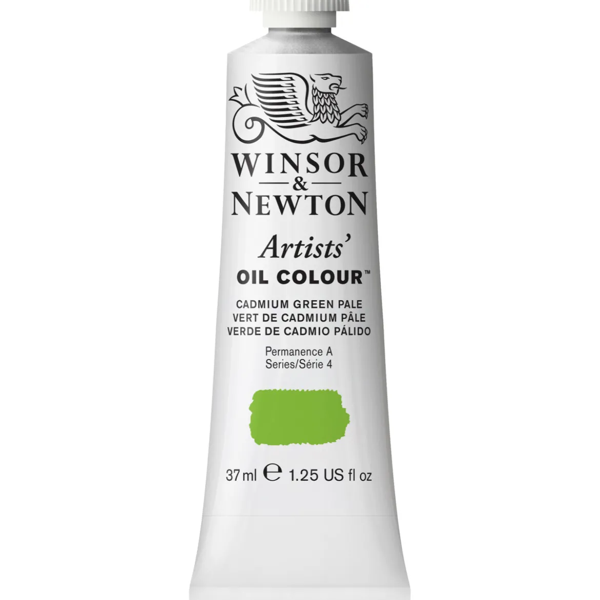 Winsor & Newton Artists' oljemaling 37 ml Cadmium Green Pale 084