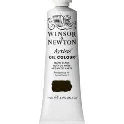 Winsor & Newton Artists' oljemaling 37 ml Mars Black 386