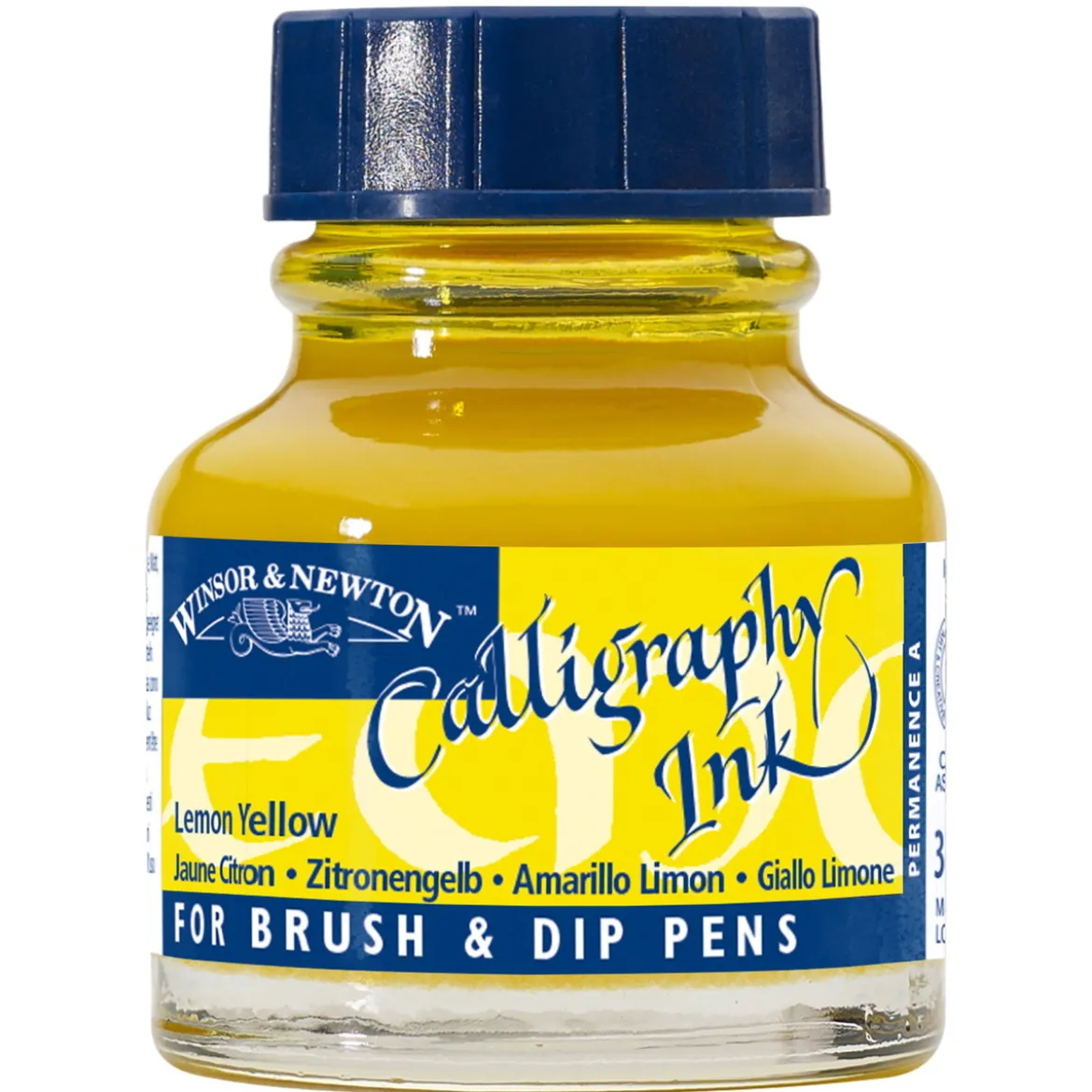 Winsor & Newton Calligraphy Ink, Transparent 30 ml Light Blue 350