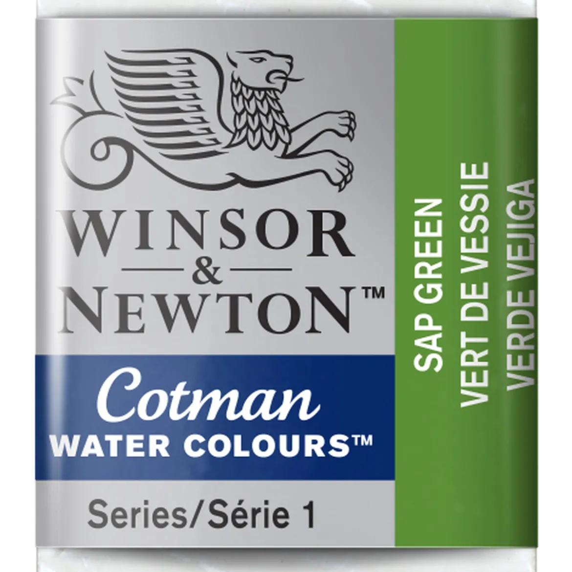 Winsor & Newton Cotman akvarellmaling halvkopp – Sepia 609