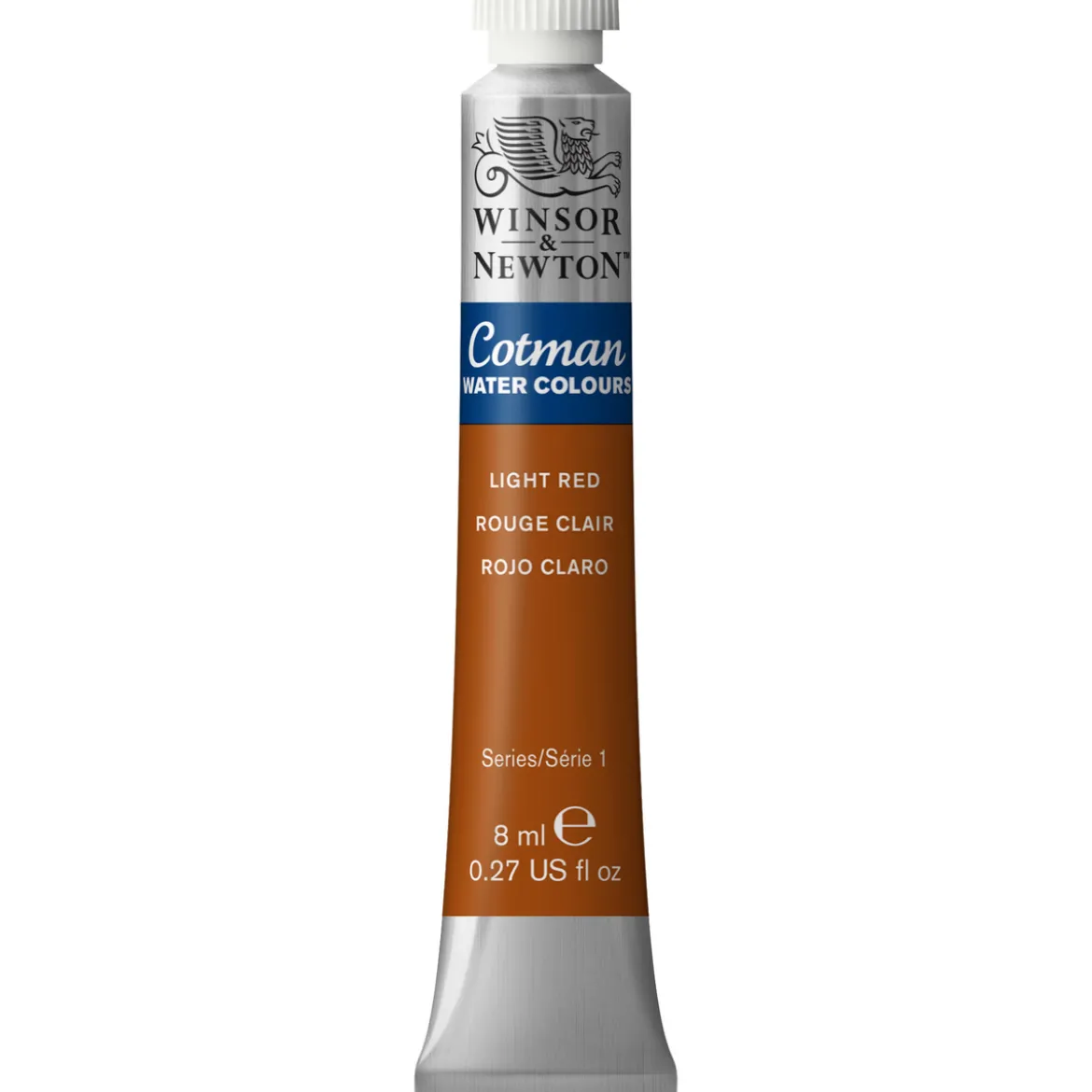 Winsor & Newton Cotman akvarellmaling 8 ml tube – Light Red 362