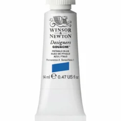 Winsor & Newton Designers Gouache 14 ml – Phthalo blue 514
