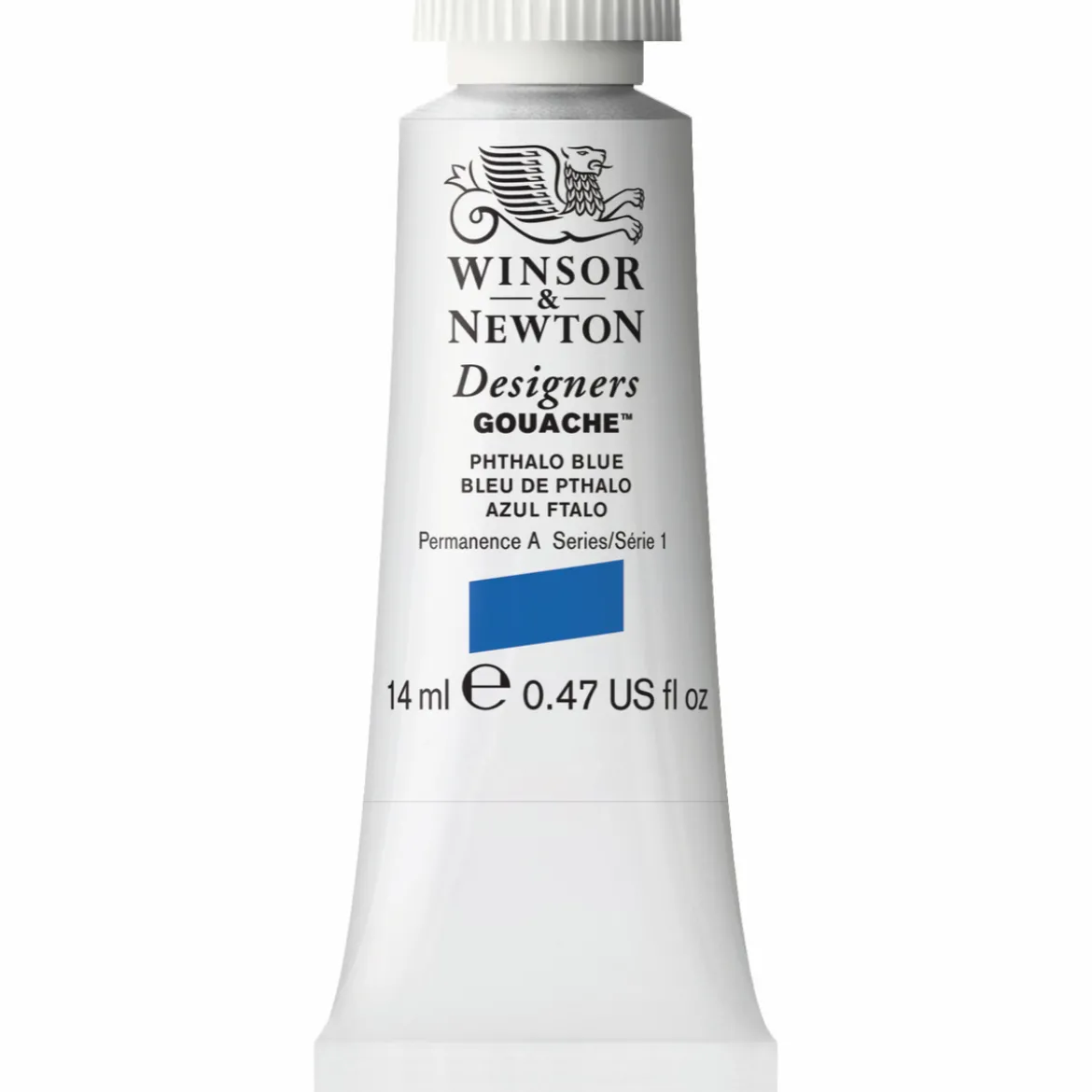 Winsor & Newton Designers Gouache 14 ml – Phthalo blue 514