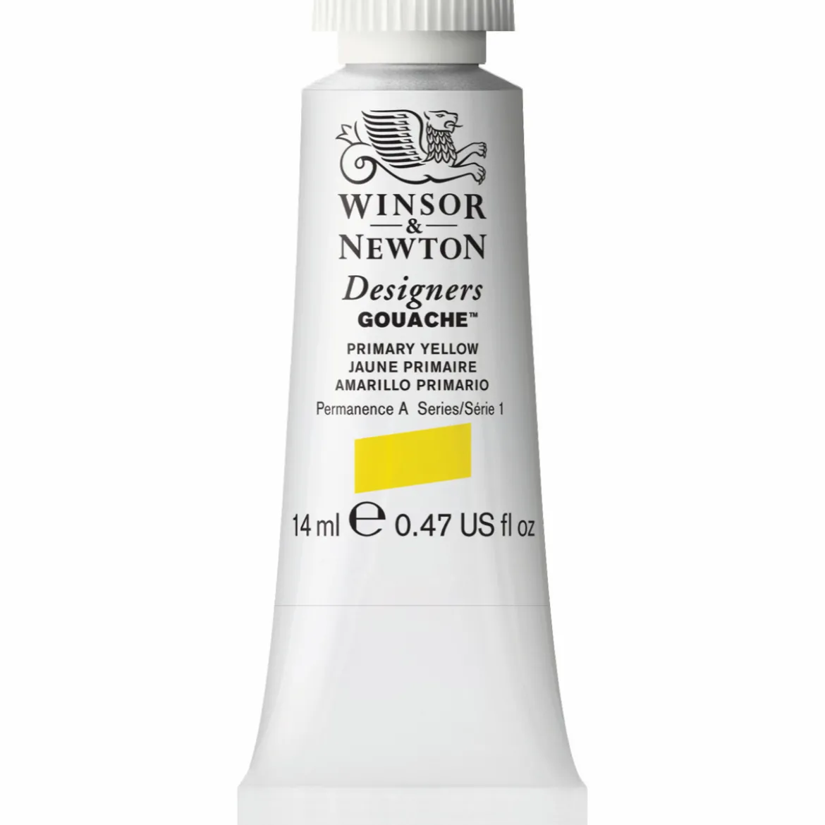 Winsor & Newton Designers Gouache 14 ml – Primary yellow 527