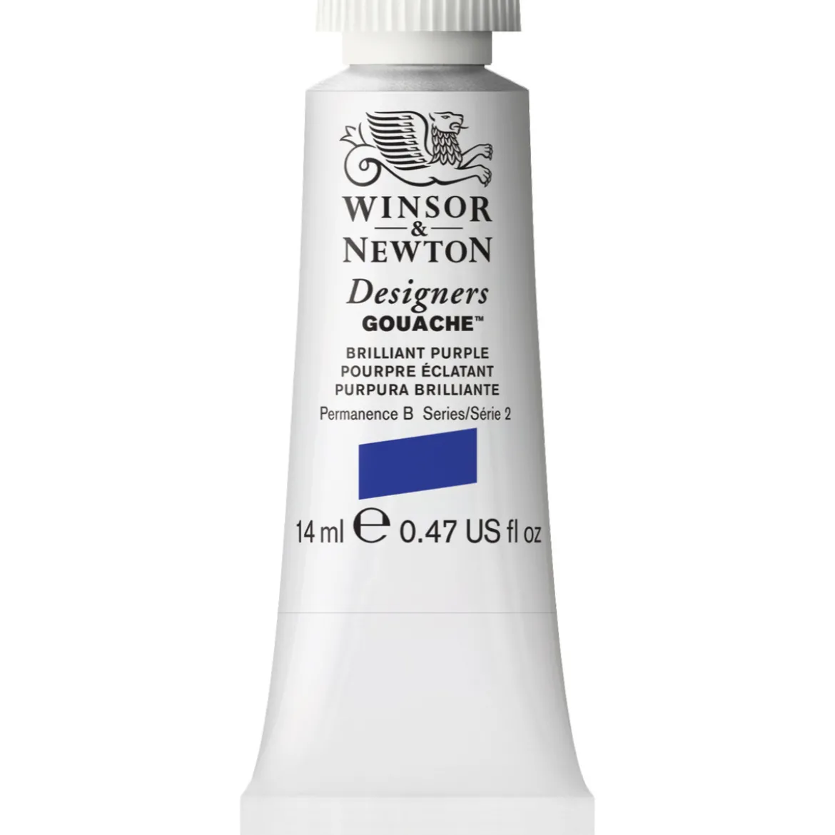 Winsor & Newton Designers Gouache 14 ml – Brilliant purple 455