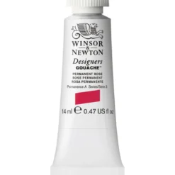 Winsor & Newton Designers Gouache 14 ml – Permanent rose 502