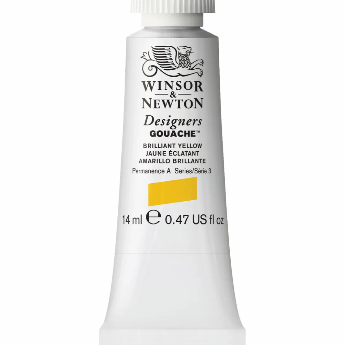 Winsor & Newton Designers Gouache 14 ml – Brilliant yellow 055