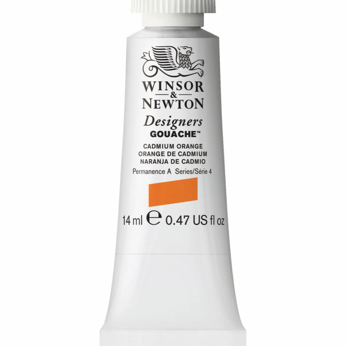 Winsor & Newton Designers Gouache 14 ml – Cadmium orange 089