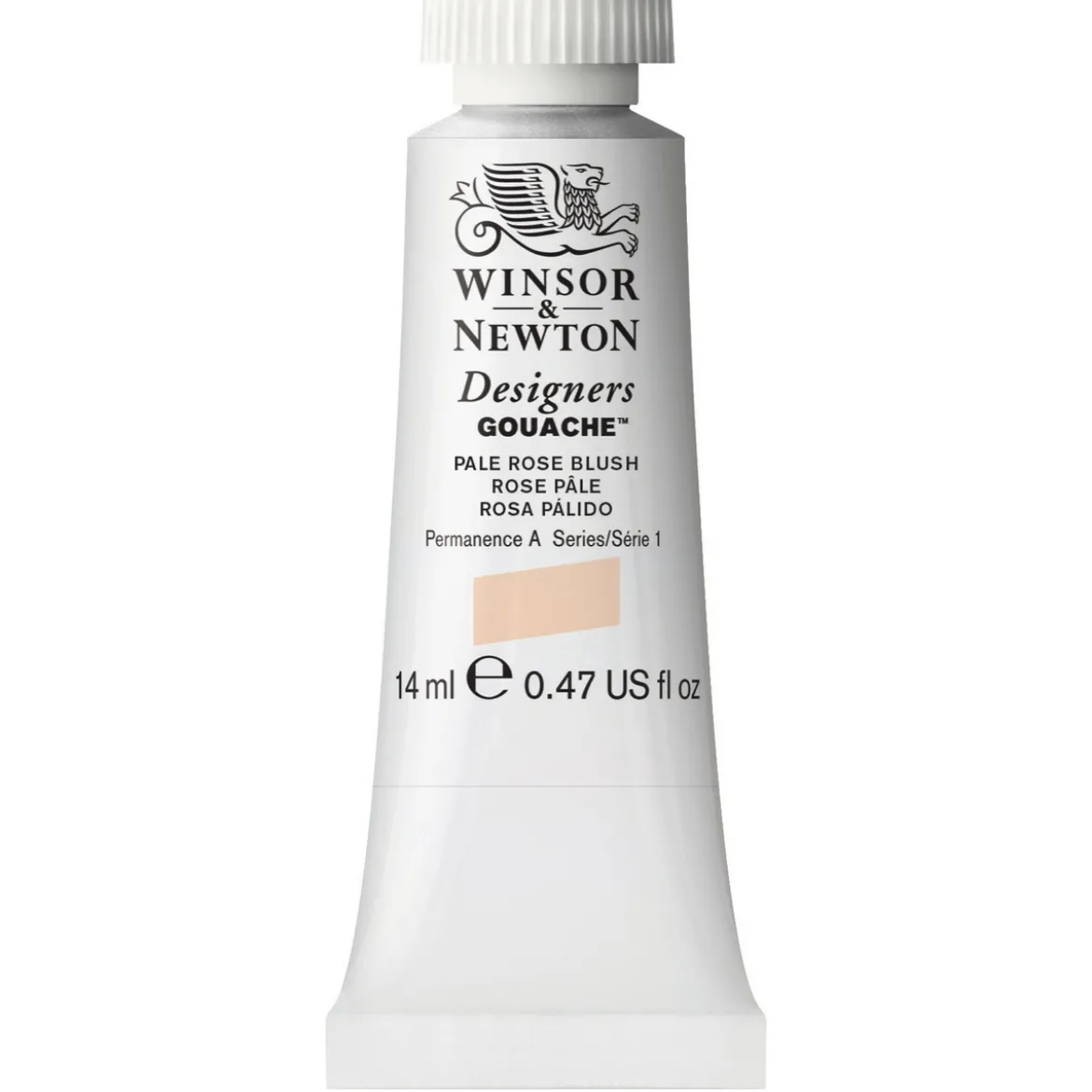 Winsor & Newton Designers Gouache 14 ml – Pale Rose Blush 257