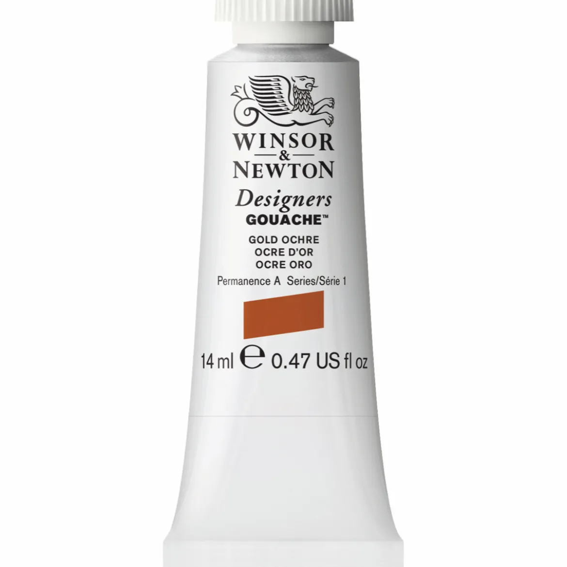 Winsor & Newton Designers Gouache 14 ml – Gold ochre 285