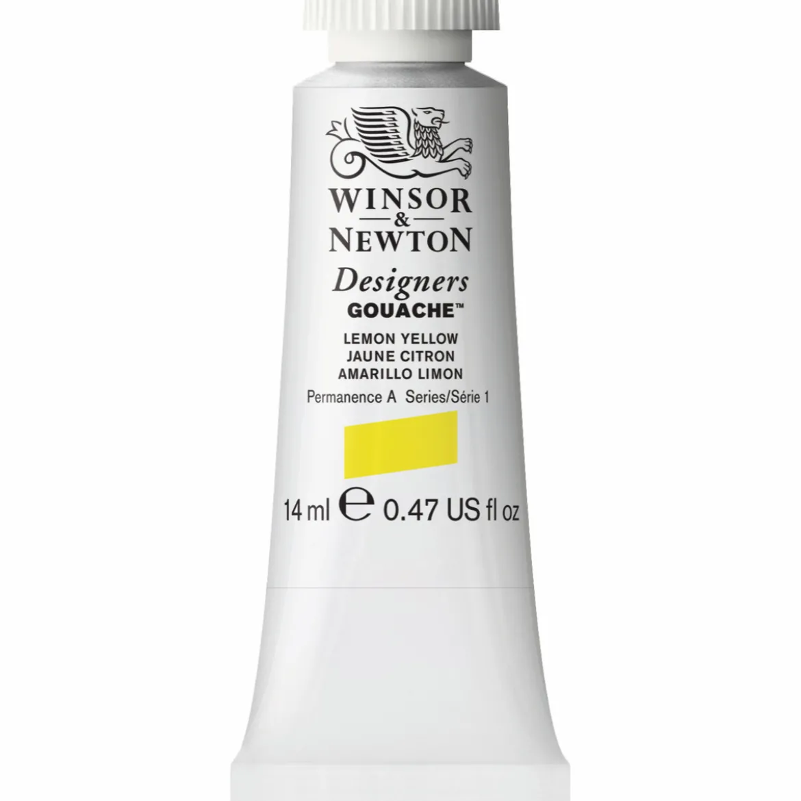 Winsor & Newton Designers Gouache 14 ml – Lemon yellow 345