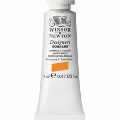 Winsor & Newton Designers Gouache 14 ml – Mariogold yellow 384