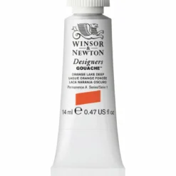 Winsor & Newton Designers Gouache 14 ml – Orange lake deep 452