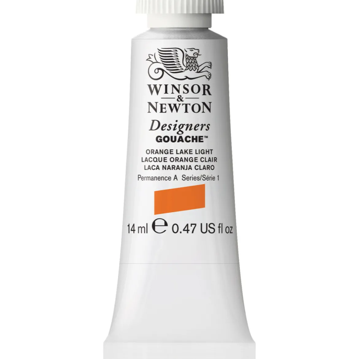 Winsor & Newton Designers Gouache 14 ml – Orange lake light 453