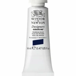 Winsor & Newton Designers Gouache 14 ml – Prussian blue 538