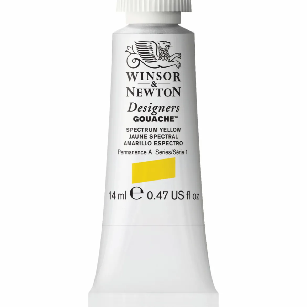 Winsor & Newton Designers Gouache 14 ml – Spectrum yellow 627