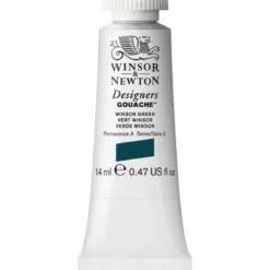 Winsor & Newton Designers Gouache 14 ml – Winsor green 720