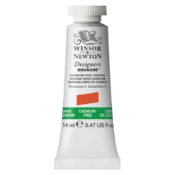 Winsor & Newton Designers Gouache 14 ml – Kadmiumfri / Cadmium-free Orange 899