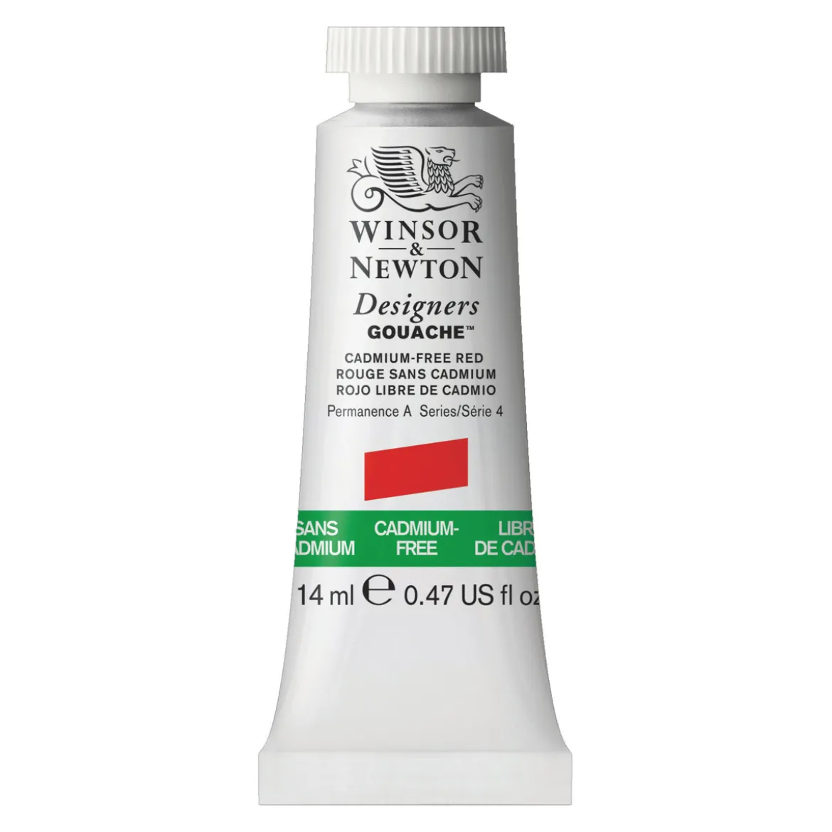 Winsor & Newton Designers Gouache 14 ml – Kadmiumfri / Cadmium-free Scarlet 903