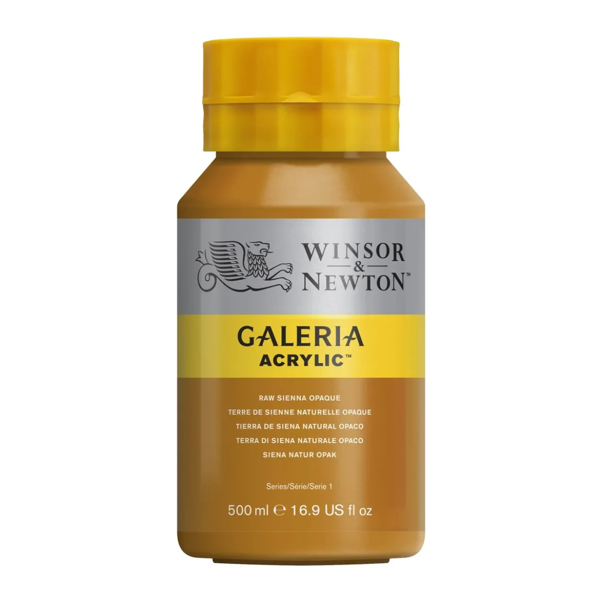 Winsor & Newton Galeria akrylmaling 500 ml Raw Sienna Opaque 553