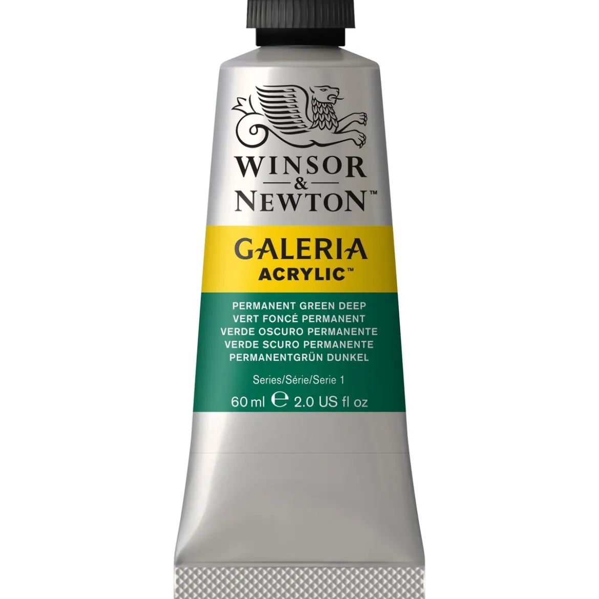 Winsor & Newton Galeria akrylmaling 60 ml Permanent Green Light 483