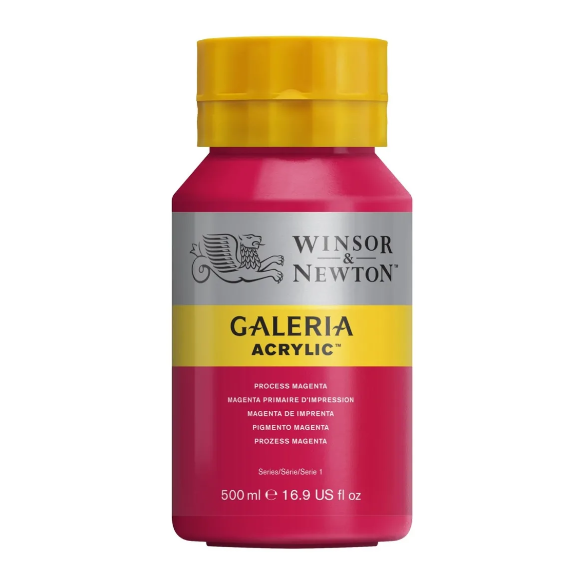 Winsor & Newton Galeria akrylmaling 500 ml Process Magenta 533