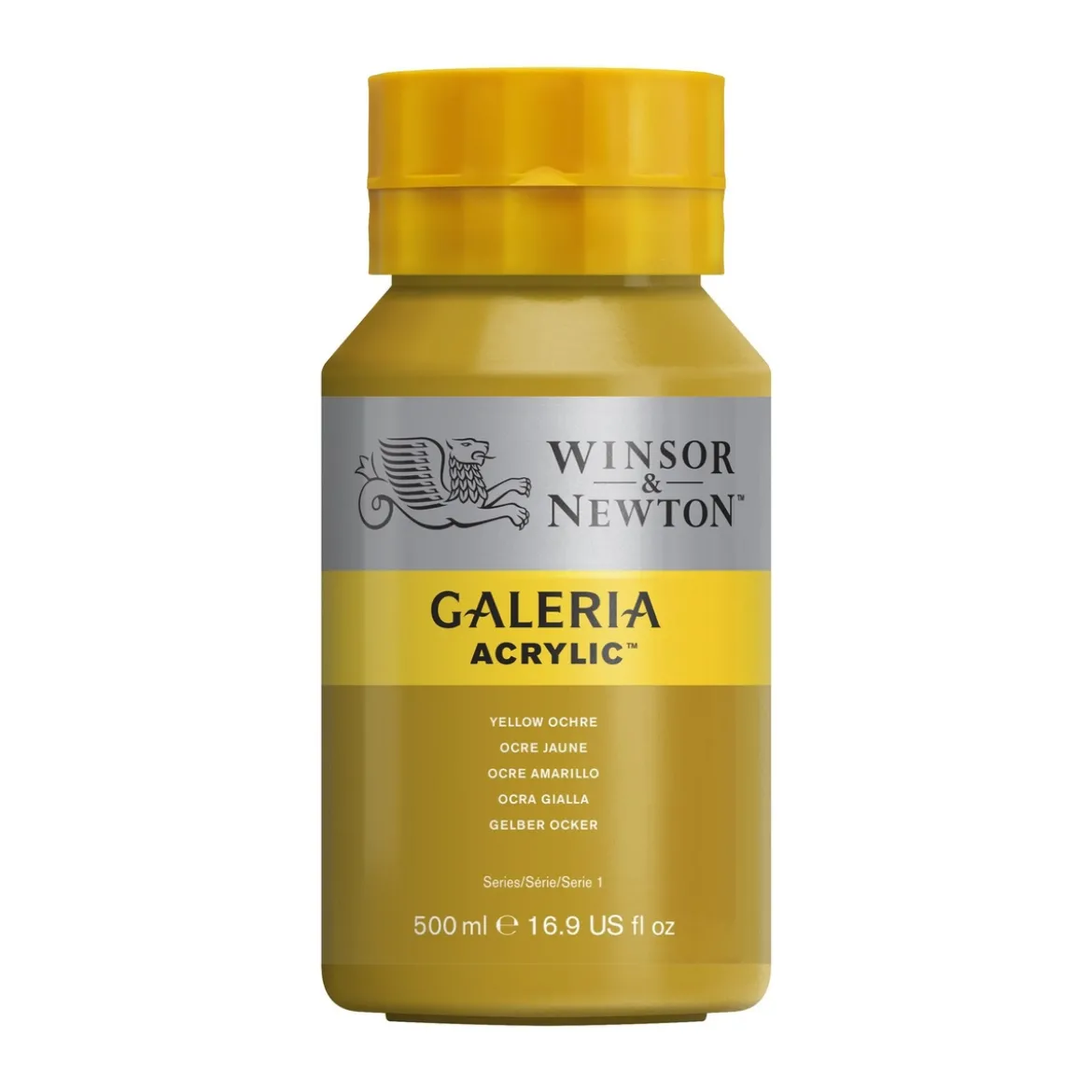 Winsor & Newton Galeria akrylmaling 500 ml Yellow Ochre 744