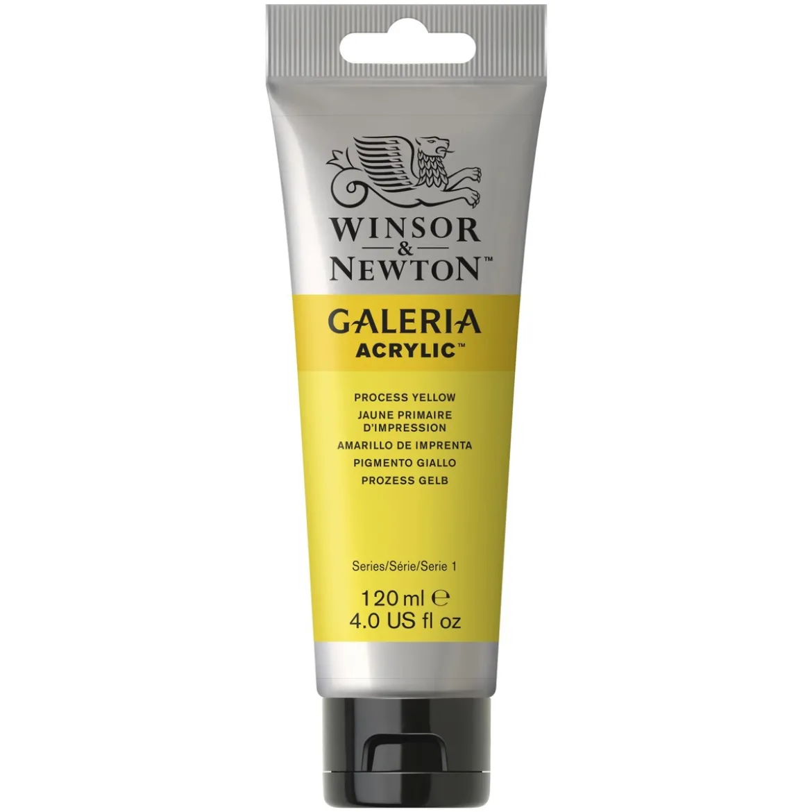 Winsor & Newton Galeria akrylmaling 120 ml Process Yellow 527