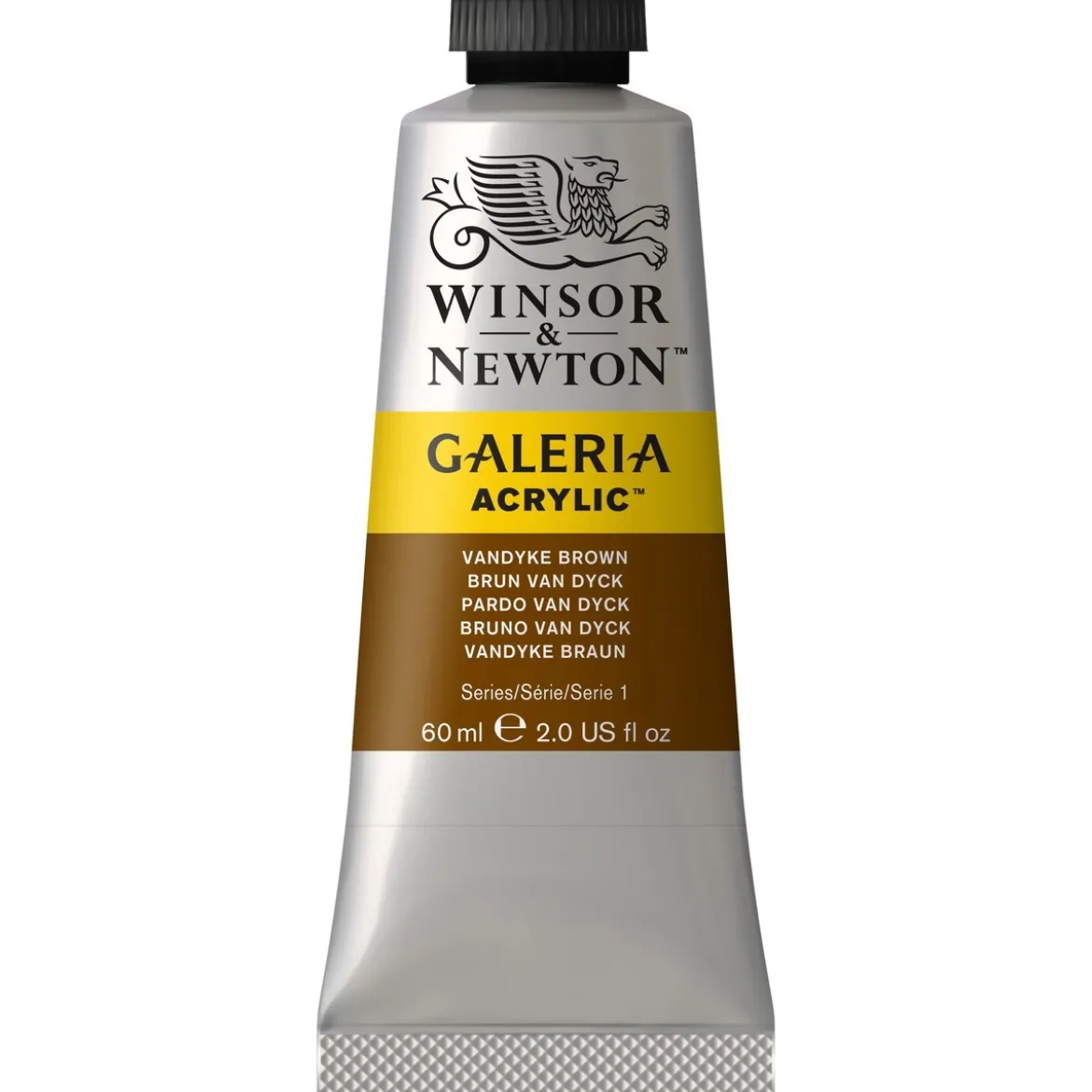 Winsor & Newton Galeria akrylmaling 500 ml Burnt Sienna Opaque 077