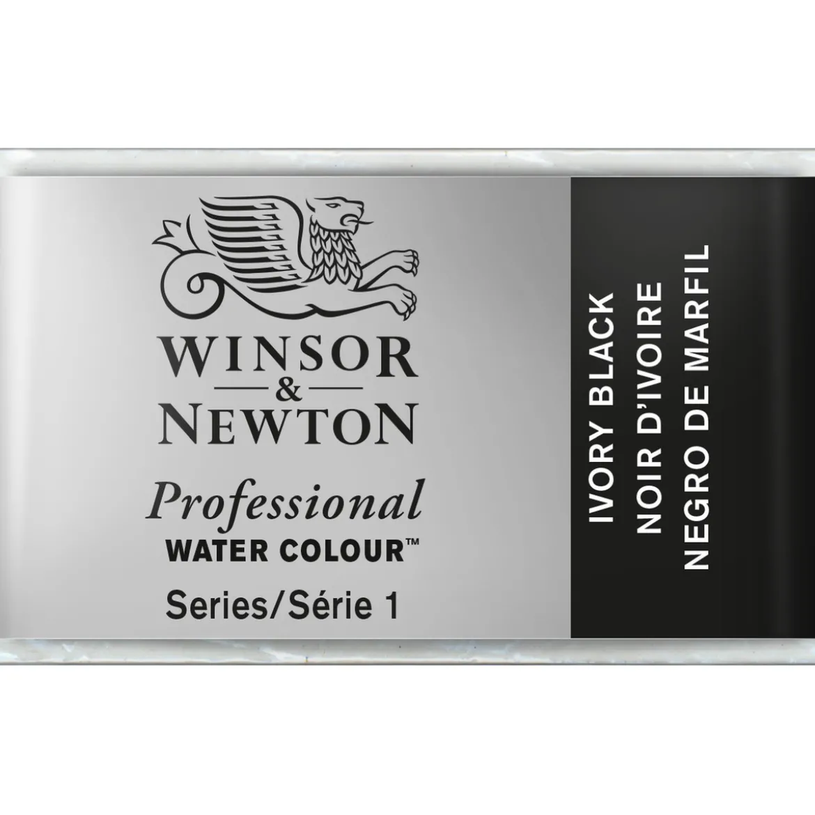 Winsor & Newton Professional akvarellmaling helkopp Ivory Black 331