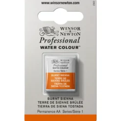 Winsor & Newton Professional akvarellmaling halvkopp Burnt Sienna 074