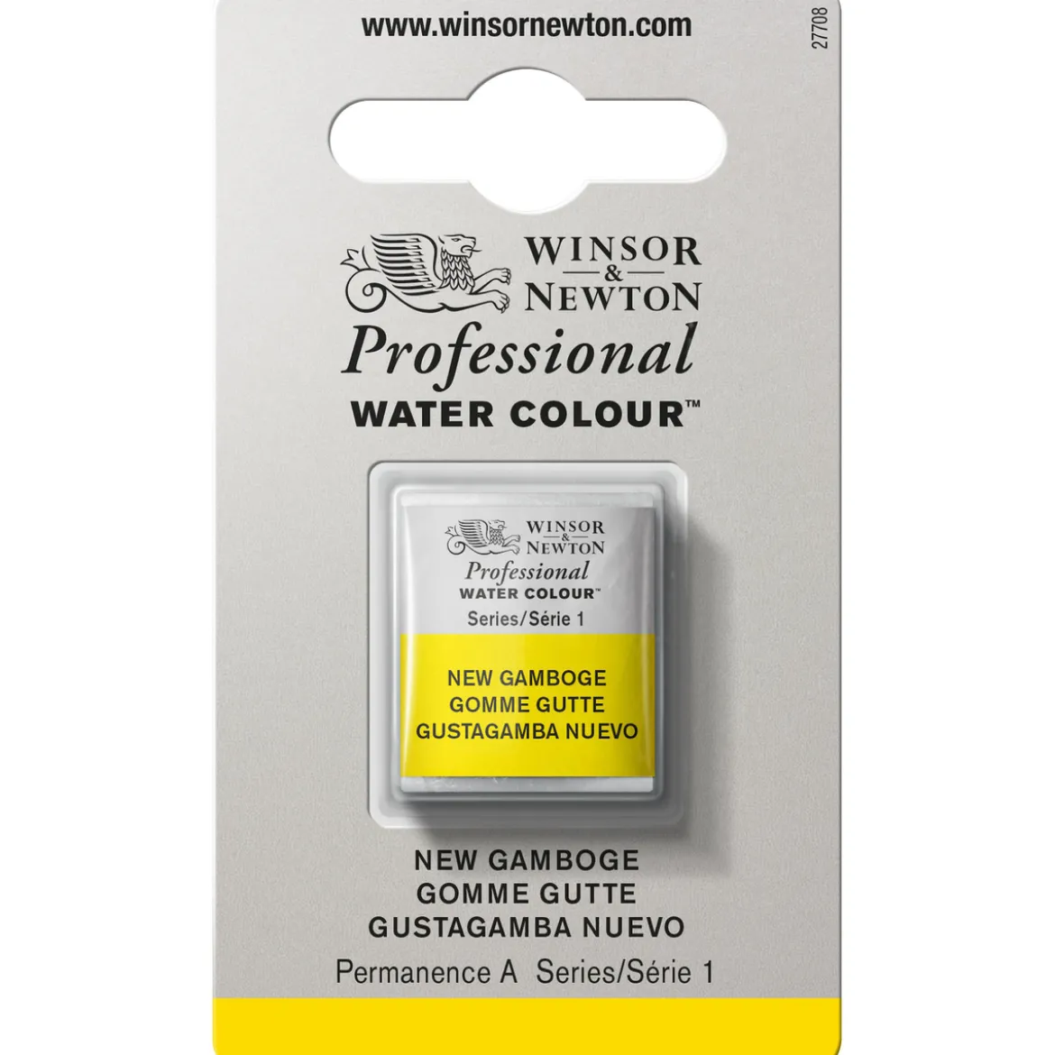 Winsor & Newton Professional akvarellmaling halvkopp Gamboge New 267