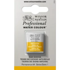 Winsor & Newton Professional akvarellmaling halvkopp Raw Sienna 552